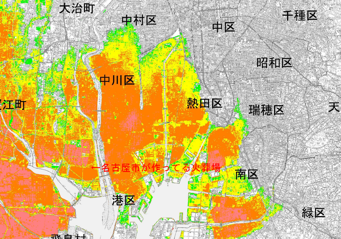 名古屋市は南海トラフの大地震で浸水被害が出ると、ご遺体を火葬できなくなります。