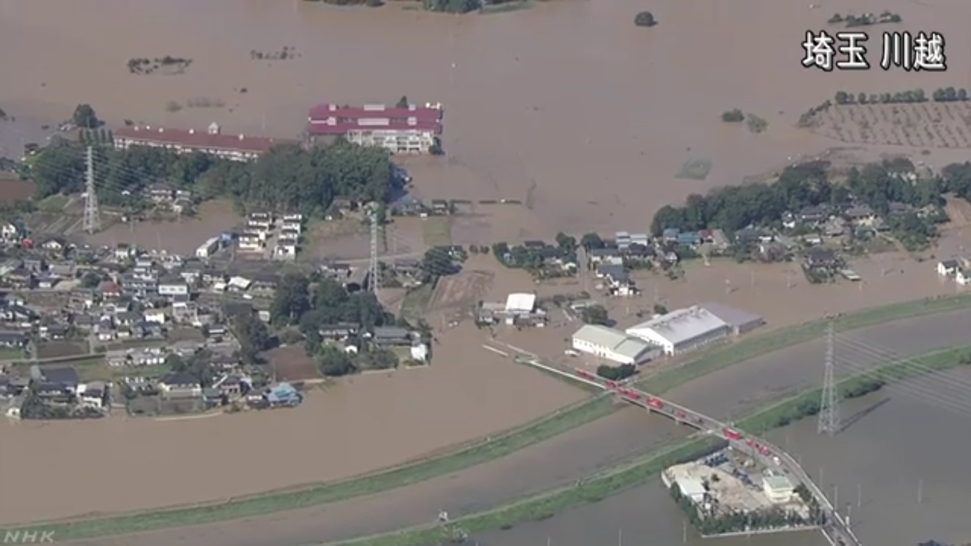 埼玉県川越市の氾濫の雑感（2019年台風19号）