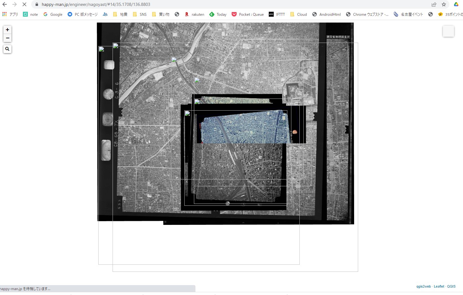 QGIS2WEBプラグインでマップのWEB公開（トリミング編）(その2)