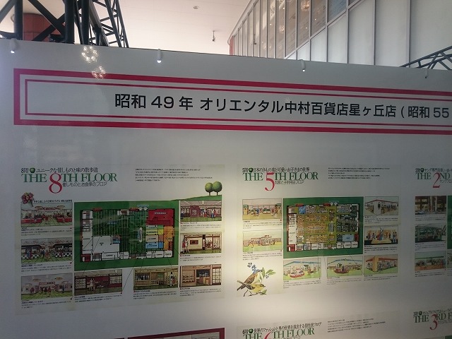 Mitsukoshi (星ヶ丘三越)にやってきました。オリエンタル中村百貨店・・・