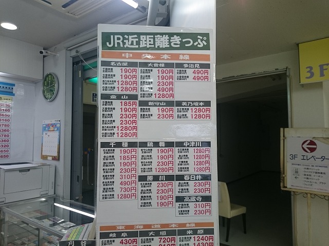 チケットセンター千種駅前店にやってきました。春休みの準備。