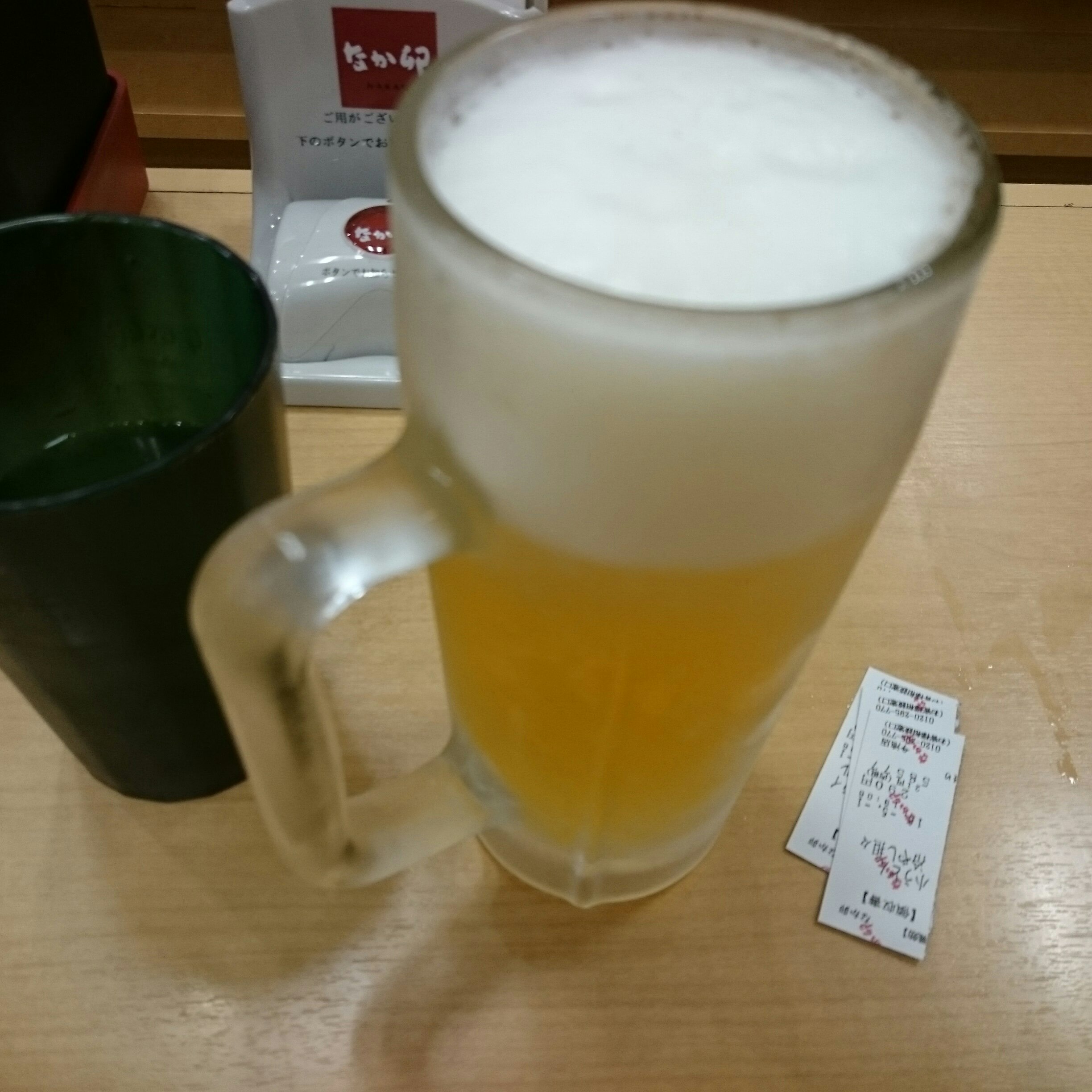 Nakau (なか卯 今池店)にやってきました。ひさびさ呑み卯。