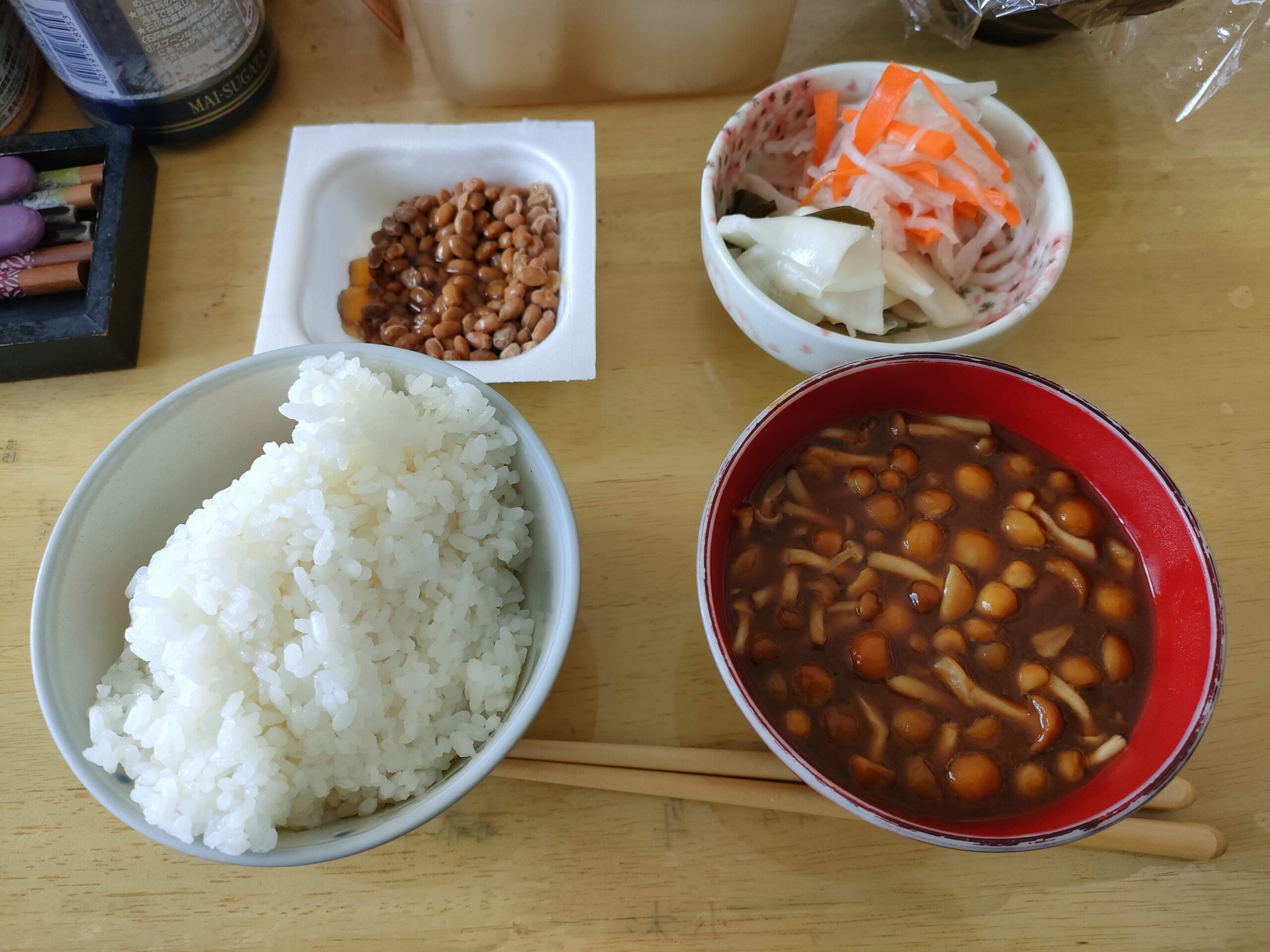 2025年12月31日(水)の朝ごはん