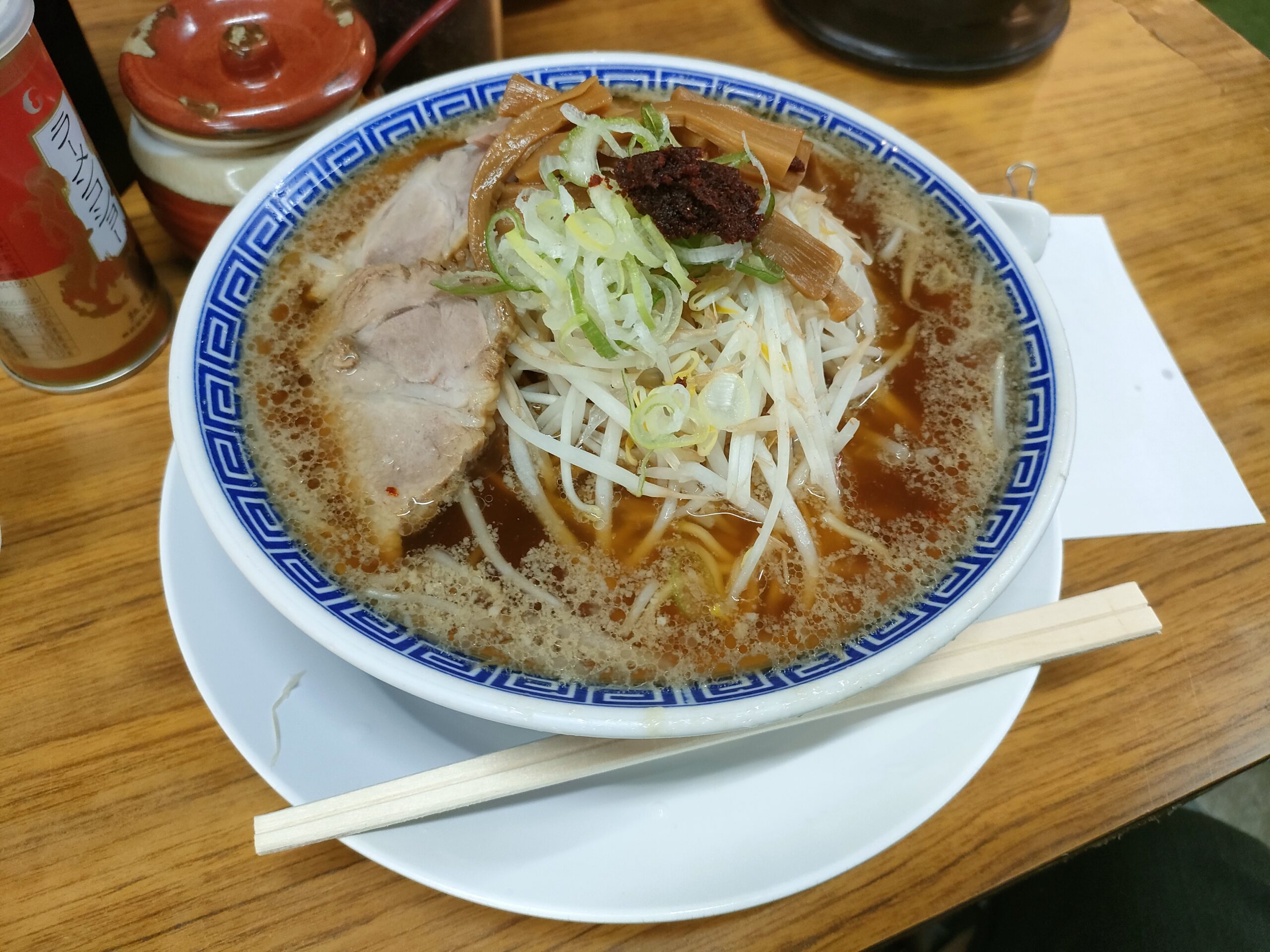中華そば大河@名駅柳橋中央市場にやってきました。初めての昼ラー。