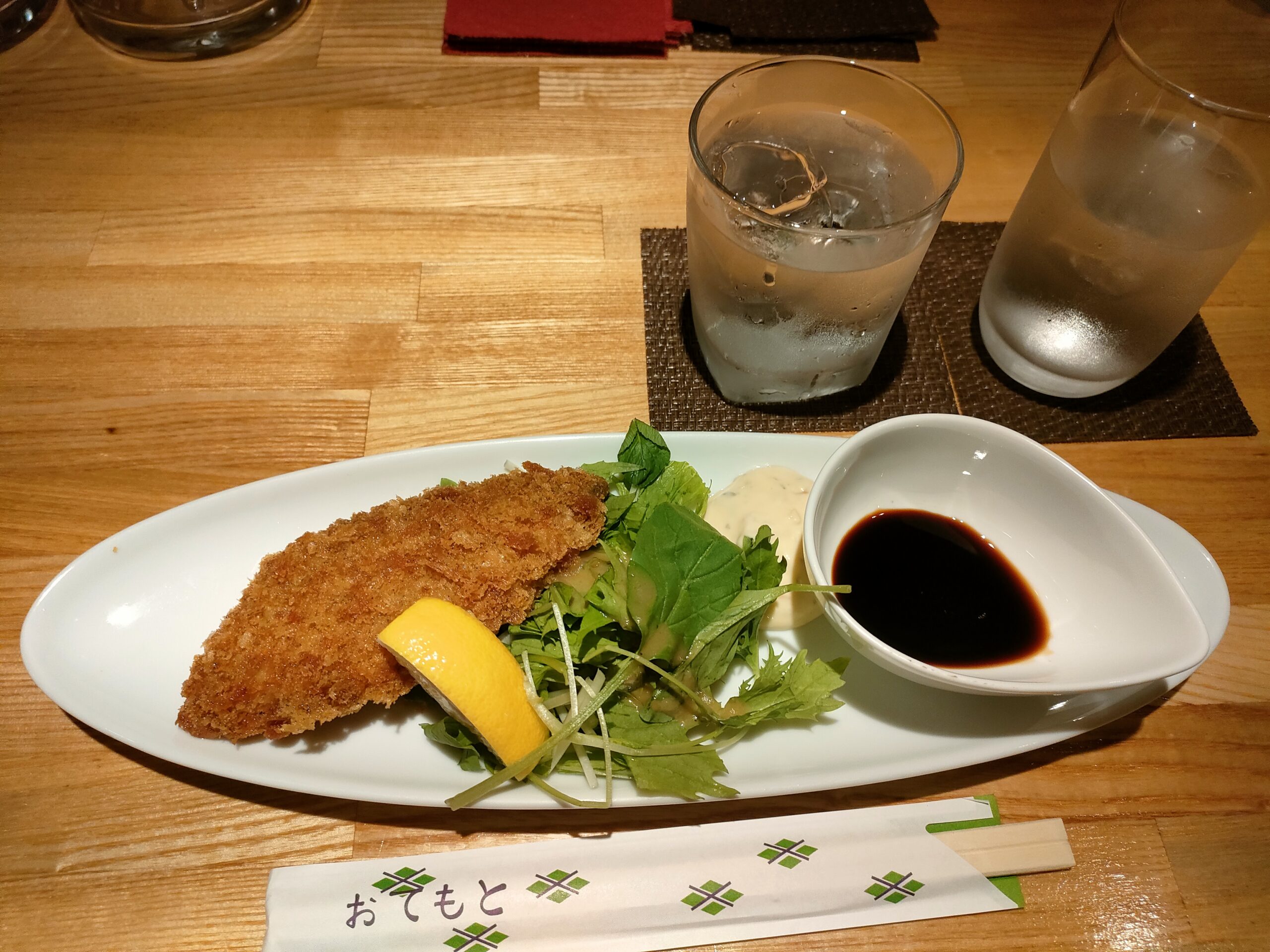 openhouse@名古屋市千種区今池にやってきました。第一希望じゃなかったけどシャケフライうまい。